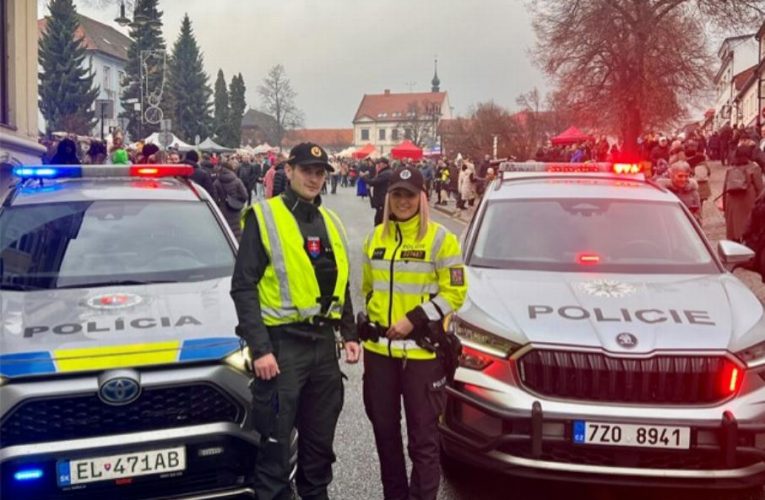 Policisté dohlíželi na bezpečnost účastníků