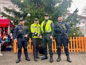 Policisté dohlíželi na bezpečnost účastníků