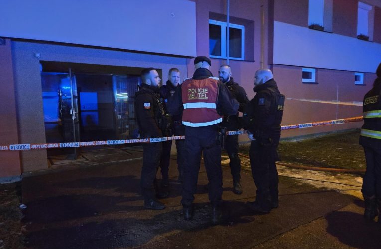 Požár bytu v Českých Budějovicích